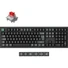 Kép 1/8 - Keychron K10 Ultra 8K Bluetooth / vezeték nélküli magyar Apex Red mechanikus billentyűzet fekete