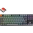 Kép 1/7 - Keychron K1 Max Bluetooth / vezeték nélküli magyar Gateron low-profile Red mechanikus billentyűzet fekete