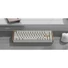 Kép 2/3 - Keychron K2 HE Bluetooth / vezeték nélküli magyar gaming Gateron double-rail magnetic mechanikus billentyűzet fehér-rózs