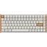 Kép 1/3 - Keychron K2 HE Bluetooth / vezeték nélküli magyar gaming Gateron double-rail magnetic mechanikus billentyűzet fehér-rózs