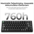 Kép 5/9 - Keychron K2 Ultra 8K Bluetooth / vezeték nélküli magyar Apex Red mechanikus billentyűzet fekete