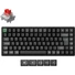 Kép 1/9 - Keychron K2 Ultra 8K Bluetooth / vezeték nélküli magyar Apex Red mechanikus billentyűzet fekete