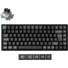 Kép 1/9 - Keychron K2 Ultra 8K Bluetooth / vezeték nélküli magyar Apex Brown mechanikus billentyűzet fekete