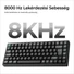 Kép 4/9 - Keychron K2 Ultra 8K Bluetooth / vezeték nélküli magyar Apex Banana mechanikus billentyűzet fekete