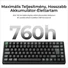 Kép 5/9 - Keychron K2 Ultra 8K Bluetooth / vezeték nélküli magyar Apex Banana mechanikus billentyűzet fekete