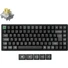 Kép 1/9 - Keychron K2 Ultra 8K Bluetooth / vezeték nélküli magyar Apex Banana mechanikus billentyűzet fekete