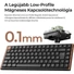 Kép 3/9 - Keychron K3 HE Bluetooth / vezeték nélküli magyar Ultra-fast Lime Magnetic mechanikus billentyűzet fekete