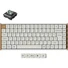 Kép 1/7 - Keychron K3 HE Bluetooth / vezeték nélküli magyar Ultra-fast Lime Magnetic mechanikus billentyűzet fehér
