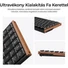 Kép 6/9 - Keychron K3 Ultra 8K Bluetooth / vezeték nélküli magyar Milk POM Red mechanikus billentyűzet fekete