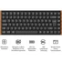 Kép 2/9 - Keychron K3 Ultra 8K Bluetooth / vezeték nélküli magyar Milk POM Brown mechanikus billentyűzet fekete
