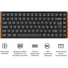 Kép 2/9 - Keychron K3 Ultra 8K Bluetooth / vezeték nélküli magyar Milk POM Banana mechanikus billentyűzet fekete