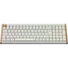 Kép 3/7 - Keychron K4 HE Bluetooth / vezeték nélküli magyar gaming Gateron double-rail magnetic nebula mechanikus billentyűzet feh