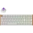 Kép 1/7 - Keychron K4 HE Bluetooth / vezeték nélküli magyar gaming Gateron double-rail magnetic nebula mechanikus billentyűzet feh