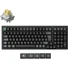 Kép 1/8 - Keychron K4 Ultra 8K Bluetooth / vezeték nélküli magyar Apex Banana mechanikus billentyűzet fekete