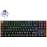 Kép 1/7 - Keychron K8 HE Bluetooth / vezeték nélküli magyar Gateron double-rail magnetic nebula mechanikus billentyűzet fekete