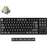 Kép 2/10 - Keychron K8 Ultra 8K Bluetooth / vezeték nélküli magyar Apex Banana mechanikus billentyűzet fekete