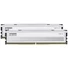 Kép 1/11 - KLEVV FIT V 32GB 6400MT / s DDR5 memória CL30 Kit of 2 fehér