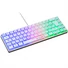 Kép 2/9 - The G-Lab Gamer Billentyűzet - KEYZ HYDROGEN W / HU (RGB LED, TKL, USB, fehér, magyar)