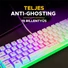Kép 8/9 - The G-Lab Gamer Billentyűzet - KEYZ HYDROGEN W / HU (RGB LED, TKL, USB, fehér, magyar)