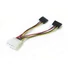 Kép 1/3 - Kábel Táp Átalakító Kolink Molex (Male) - 2x SATA PWR (Female)