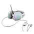 Kép 4/9 - The G-Lab Fejhallgató - KORP VANADIUM (mikrofon, USB, 3,5mm Jack, hangerőszabályzó, nagy-párnás, RGB, fehér)