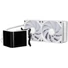 Kép 7/12 - TRYX PANORAMA SE AIO CPU hűtő, ARGB - 240 mm, fehér