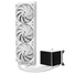 Kép 3/5 - TRYX PANORAMA  AIO CPU hűtő, ARGB - 360 mm, fehér