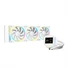 Kép 1/6 - DeepCool CPU Water Cooler - LM360 WH (max 36,07dB; max. 122,52 m3 / h; 3x12cm, LED kijelző, fehér)