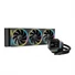 Kép 1/6 - DeepCool CPU Water Cooler - LM360 (max 36,07dB; max. 122,52 m3 / h; 3x12cm, LED kijelző, fekete)