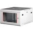 Kép 1/3 - Lande PROlineB 600x600 lapraszerelt 6U 19" fali rack szekrény szürke