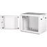 Kép 4/4 - Lande PROlineB 600x450 lapraszerelt 9U 19" fali rack szekrény szürke