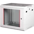 Kép 1/4 - Lande PROlineB 600x450 lapraszerelt 9U 19" fali rack szekrény szürke