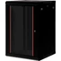 Kép 1/3 - Lande PROlineB 600x600 lapraszerelt 18U 19" fali rack szekrény fekete