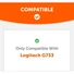 Kép 5/7 - Wicked Cushions FreeZe for Logitech G733 fejhallgató párna, fekete