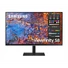 Kép 2/22 - SAMSUNG IPS monitor 32" S80PB, 3840x2160, 16:9, 350cd / m2, 5ms, DisplayPort / HDMI / 3xUSB / USB-C / LAN, Pivot