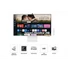 Kép 4/5 - Samsung Monitor 32" - S32DM801UU (VA, 3840x2160, 16:9, UHD, 60HZ, 400cd / m2, 4ms, Pivot, Smart)