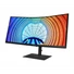 Kép 11/23 - SAMSUNG Ívelt VA monitor B2B 34" S65UA, 3440x1440, 21:9, 350cd / m2, 5ms, HDMI / DisplayPort / 3xUSB / USB-C / Ethernet, Pivot