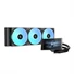 Kép 1/8 - DeepCool CPU Water Cooler - LT360 VISION ARGB (max 33,66dB; max. 127,98 m3 / h; 3x12cm)