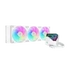 Kép 1/6 - DeepCool CPU Water Cooler - LT360 WH ARGB (max 19dB; max. 145,86 m3 / h; 3x12cm. fehér)