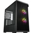 Kép 1/5 - FSP M330 ARGB táp nélküli ablakos Mid Tower számítógépház fekete