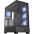 Kép 1/3 - FSP M370 ARGB táp nélküli ablakos Mid Tower számítógépház fekete