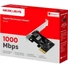 Kép 2/2 - Mercusys MA210E 1Gb / s PCIe x1 RJ45 hálózati adapter low profile