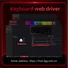 Kép 4/8 - FGG MAD 68 HE RGB USB angol gaming Magnetic Amber Axis Pro mechanikus billentyűzet fekete