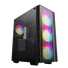 Kép 1/14 - DeepCool Számítógépház - MATREXX55 V4 C (fekete, ablakos, 3x14cm + 1x12cm A-RGB venti, ATX, 1xUSB3.0, Type-C)