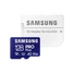 Kép 4/9 - SAMSUNG Memóriakártya, PRO Plus microSDXC kártya 128GB, CLASS 10, UHS-I, U3, V30, A2, + Adapter, R180 / W130