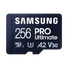 Kép 1/2 - Samsung MicroSD kártya - 256GB MB-MY256SB / WW (PRO Ultimate kártyaolvasóval,  Class10, R200 / W130, 256GB)