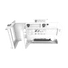 Kép 3/4 - COOLER MASTER Vertikális Videokártya Tartó készlet, fehér