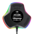 Kép 7/9 - Spirit of Gamer Mikrofon - EKO 300 (RGB. USB csatlakozó, 150cm kábel, fekete)
