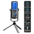 Kép 1/11 - Spirit of Gamer Mikrofon - EKO 900 (USB, Cardioid, Omnidirekcionális, Beépített Jack csatlakozó, zajszűrés, fekete)