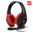 Kép 1/4 - Spirit of Gamer Fejhallgató - PRO-NH5 Red (Nintendo Switch,mikrofon, 3.5mm jack,hangerőszabályzó, 2m kábel fekete-piros)